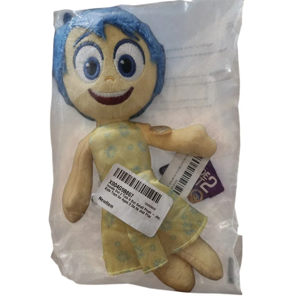DISNEY‎ Joy Doll Plush Inside Out Pixar Talking NEW